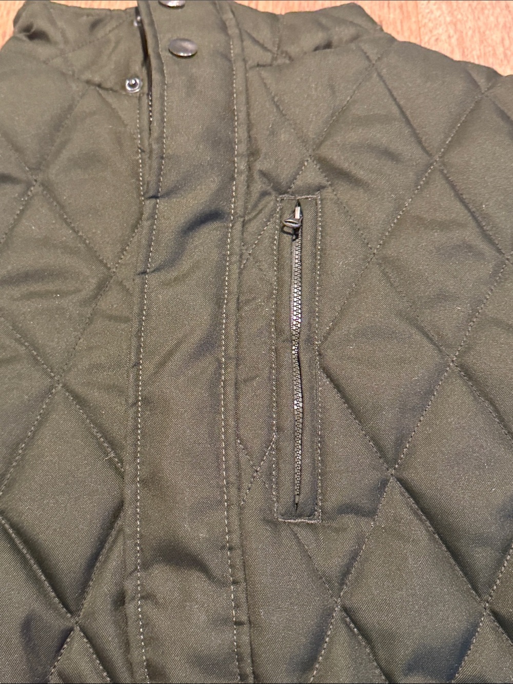 OUTDOOR LIFE Quilted Military Jacket - M - Picture 11 of 12